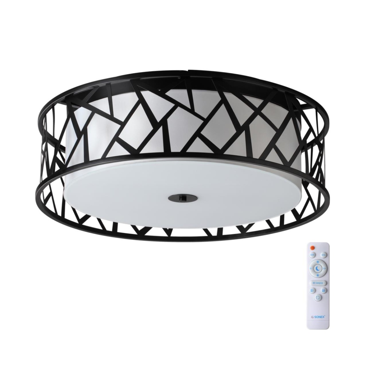 картинка 7700/60L AVRA LED SN Светильник с пультом ДУ FABIANA магазин pro-decor.kz являющийся официальным дистрибьютором в Казахстане картинка 7700/60L AVRA LED SN Светильник с пультом ДУ FABIANA от магазина pro-decor.kz