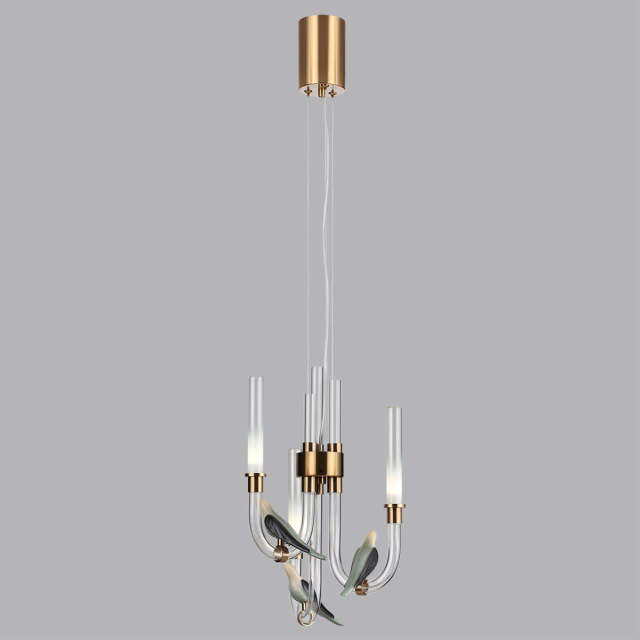 картинка 5431/6L Odeon Light Подвесной светильник LARK от магазина pro-decor.kz
