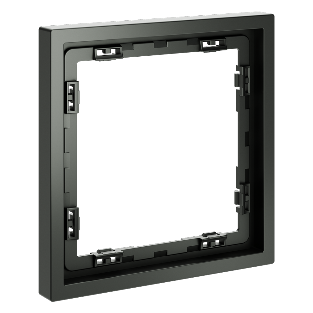 картинка Рамка пластиковая VOLTUM S70 на 1 пост, (титан) VLS100106 от магазина pro-decor.kz