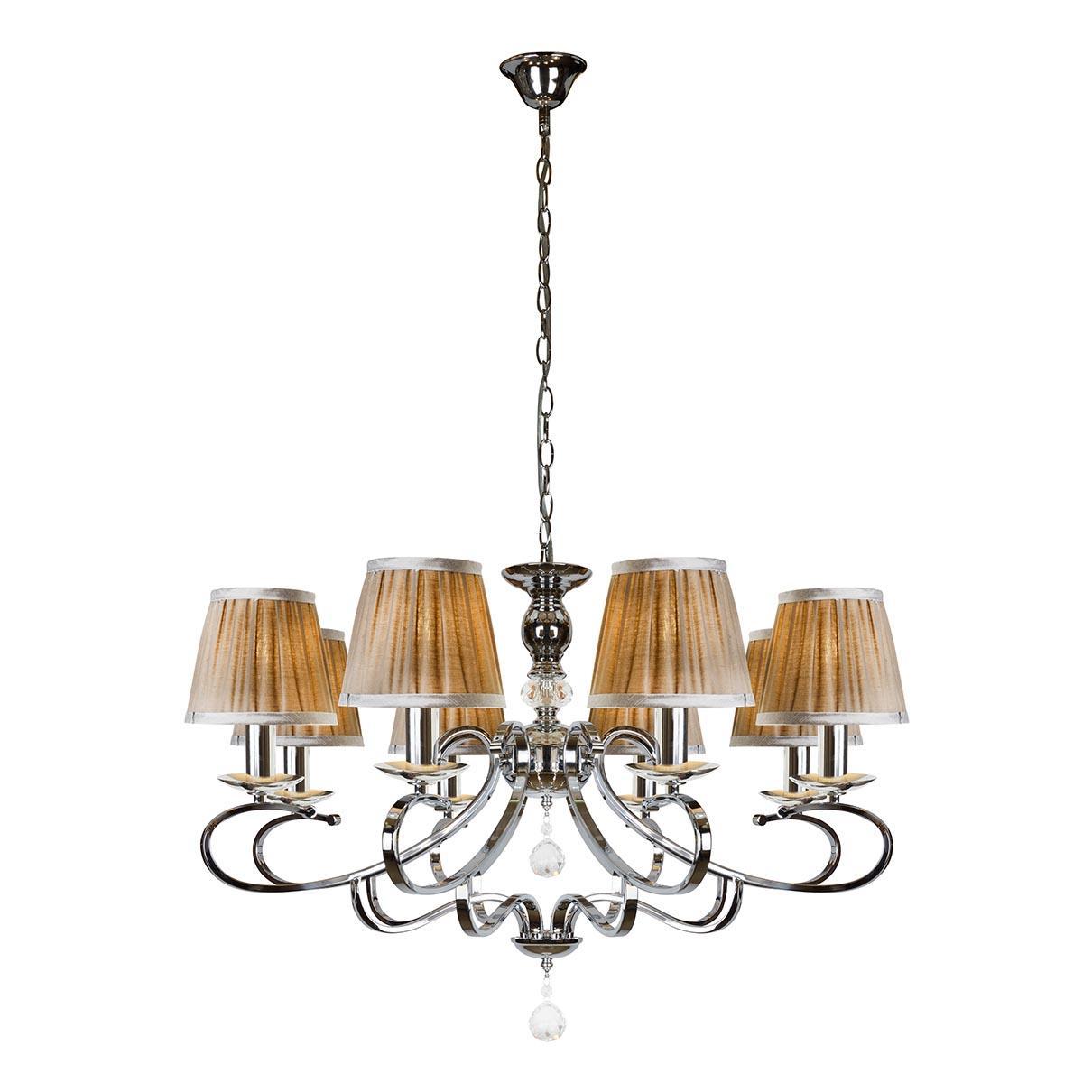 картинка Подвесная люстра iLamp Holiday RM6116/8CR от магазина pro-decor.kz