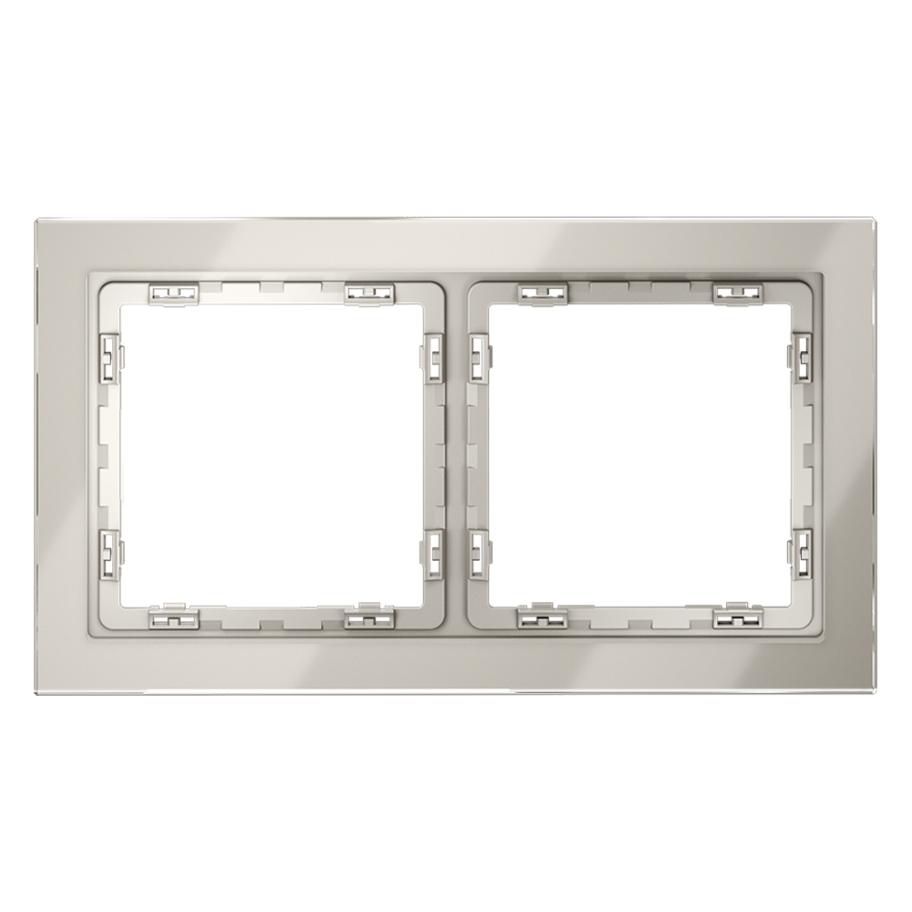 картинка Рамка стеклянная VOLTUM S70 на 2 поста, (кашемир, стекло) VLS110203 магазин pro-decor.kz являющийся официальным дистрибьютором в Казахстане картинка Рамка стеклянная VOLTUM S70 на 2 поста, (кашемир, стекло) VLS110203 от магазина pro-decor.kz