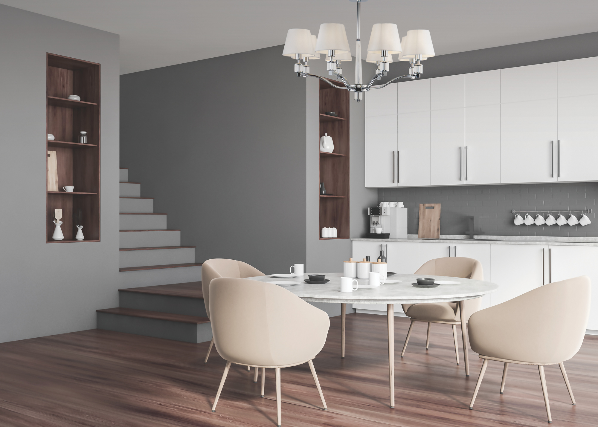 картинка Подвесная люстра Freya Clarissa FR5020PL-05CH от магазина pro-decor.kz