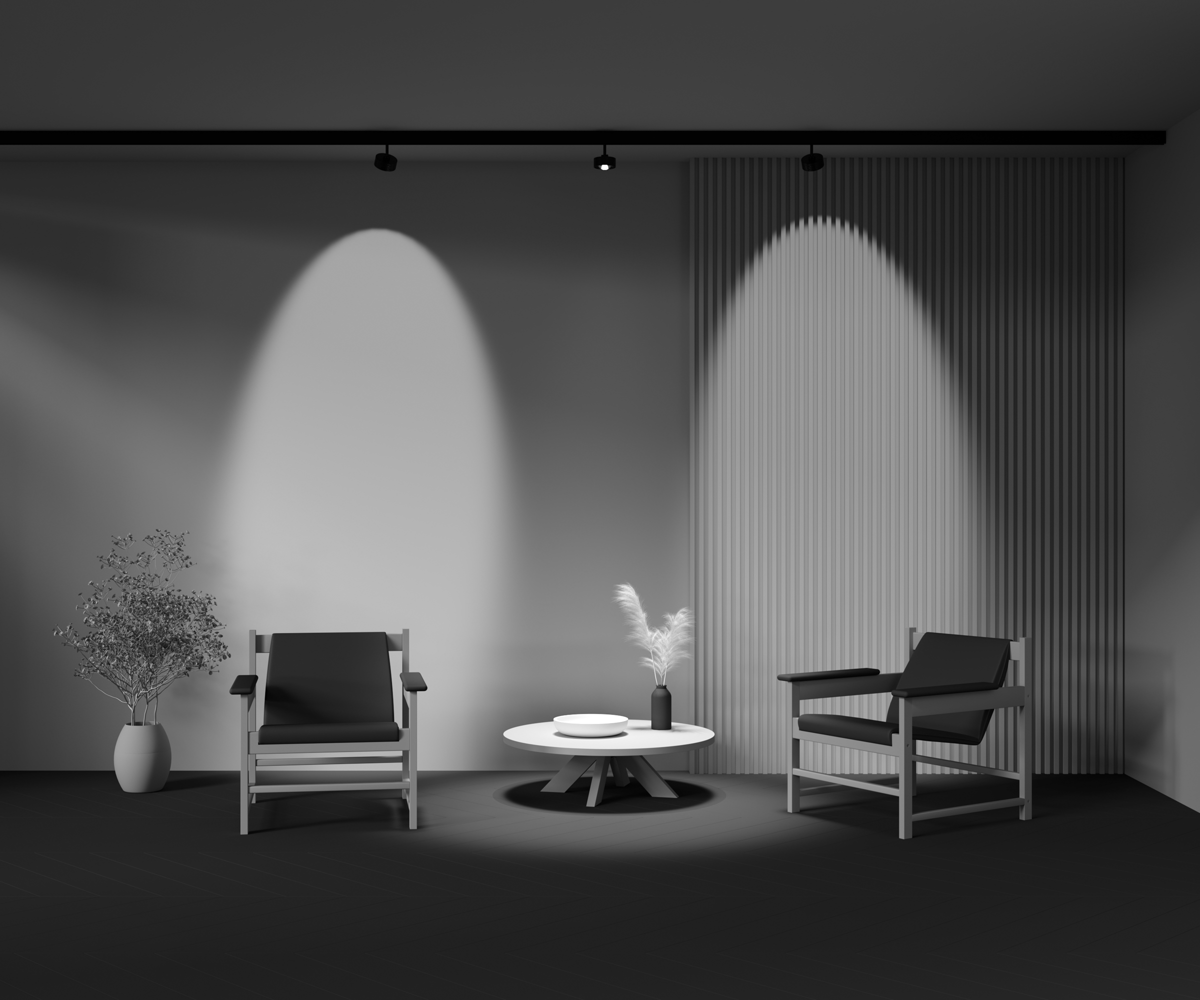 картинка Трековый светильник Technical TR217-2-15W4K-B от магазина pro-decor.kz