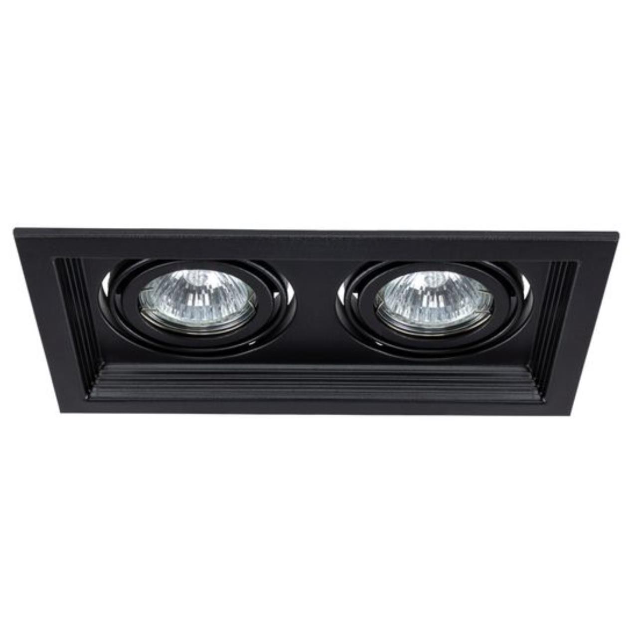 картинка Встраиваемый светильник Arte Lamp Canis A6661PL-2BK от магазина pro-decor.kz