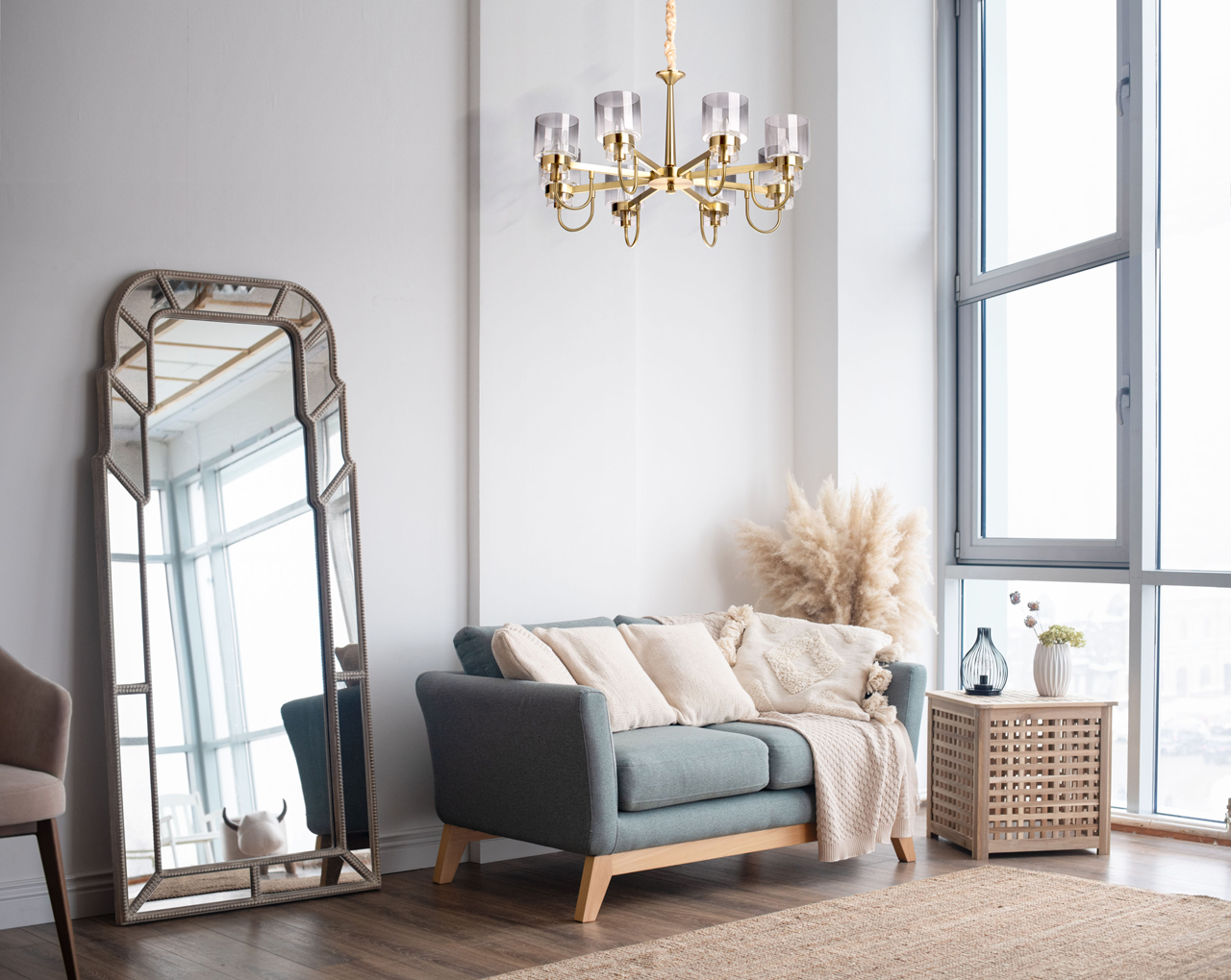 картинка Подвесная люстра MW-Light Элла 483015108 от магазина pro-decor.kz