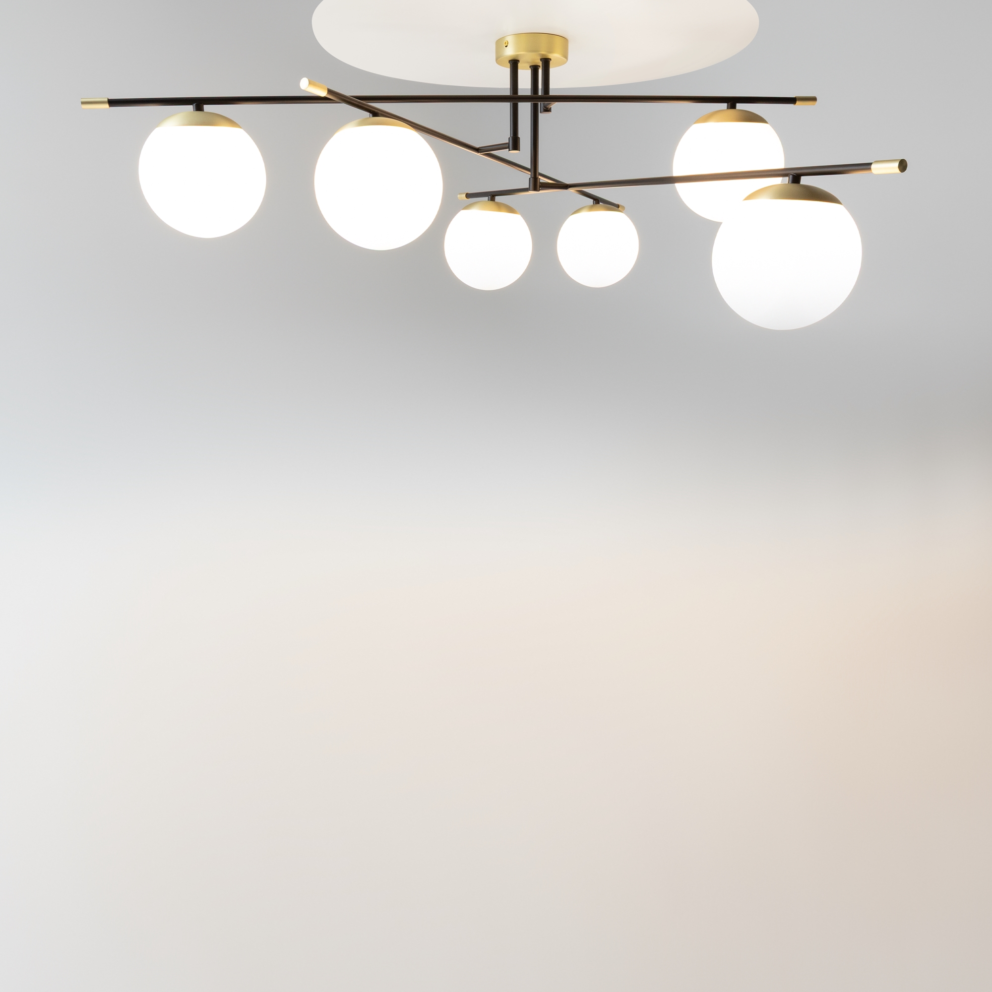 картинка Потолочная люстра Maytoni Nostalgia MOD048CL-06G от магазина pro-decor.kz