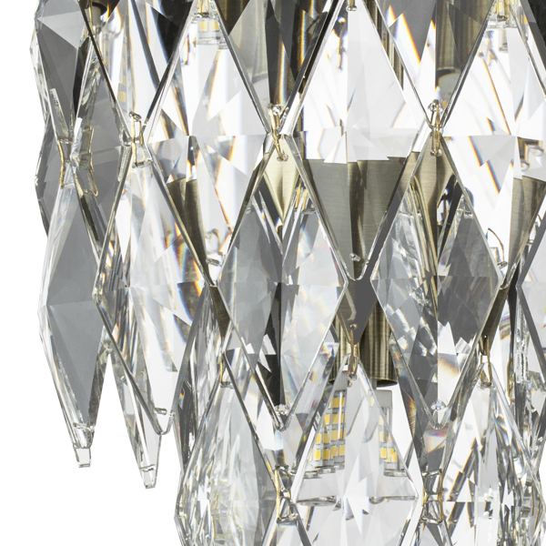 картинка 722063 Потолочный светильник LIMPIO 6х28W G9 БРОНЗА/ПРОЗРАЧНЫЙ от магазина pro-decor.kz