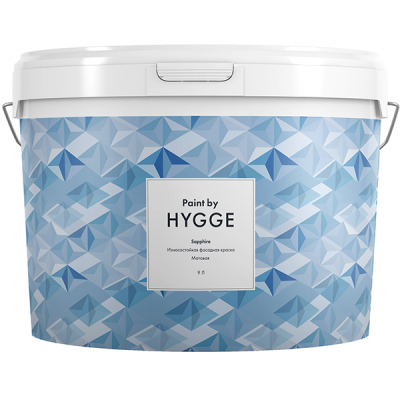 Купить Sapphire база A 9 л. HYGGE Paint (009) Sapphire база A 9 л. HYGGE Paint (009)