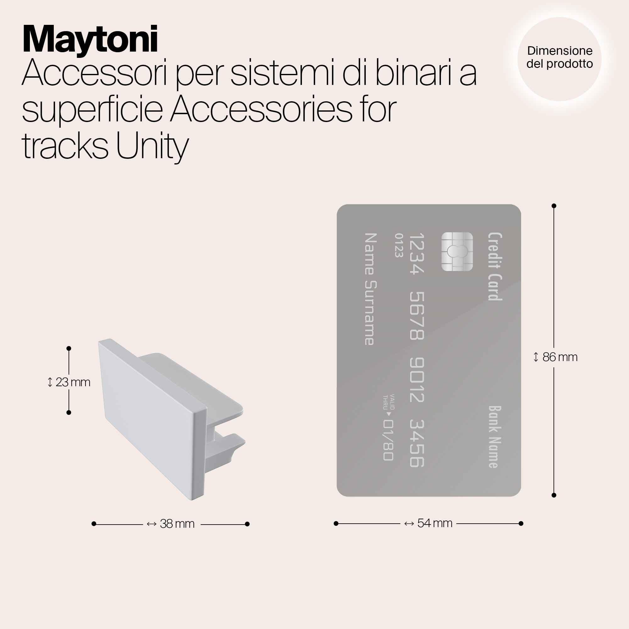 картинка Заглушка Maytoni Track TRA001EC-11W от магазина pro-decor.kz