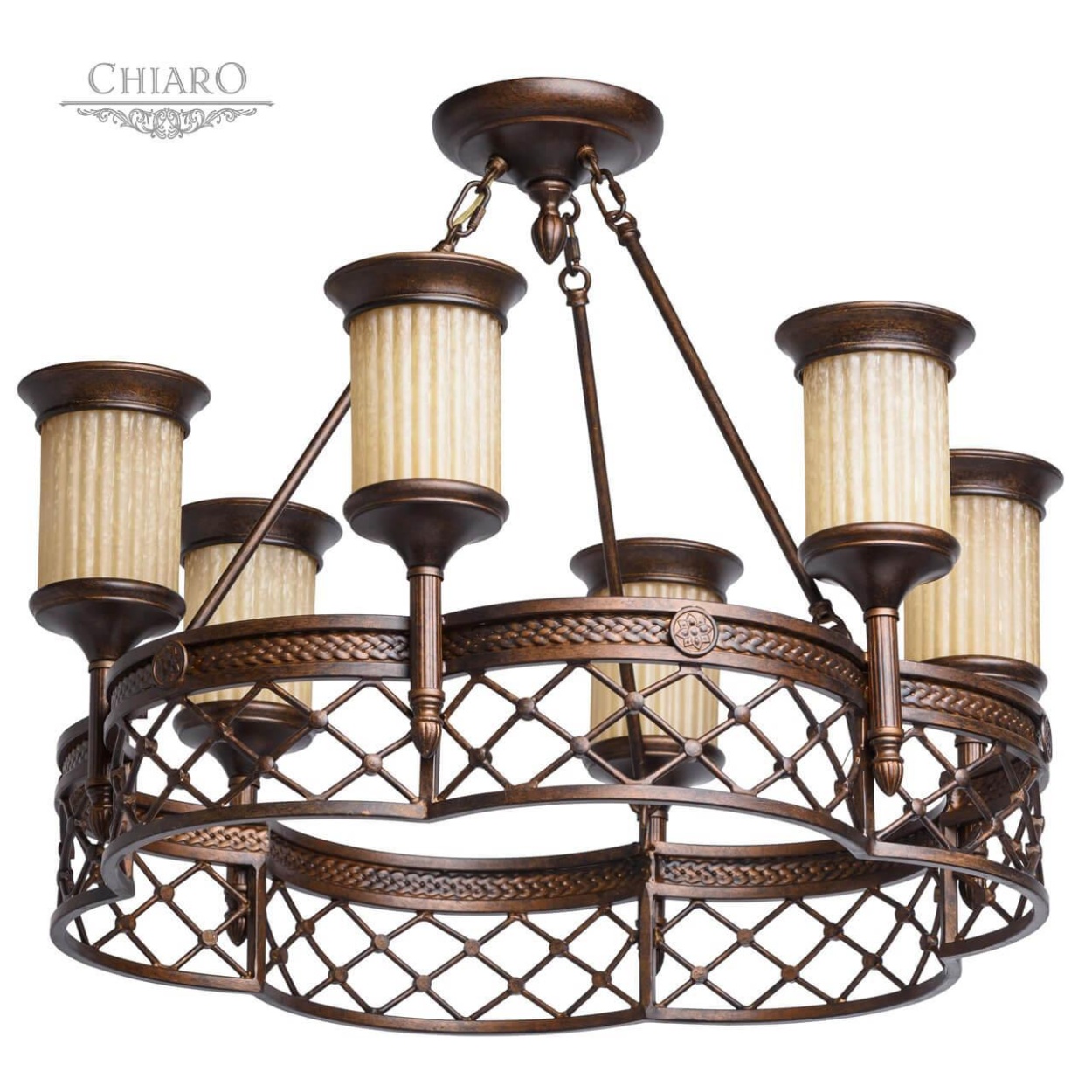 картинка Подвесная люстра Chiaro Айвенго 382010206 от магазина pro-decor.kz