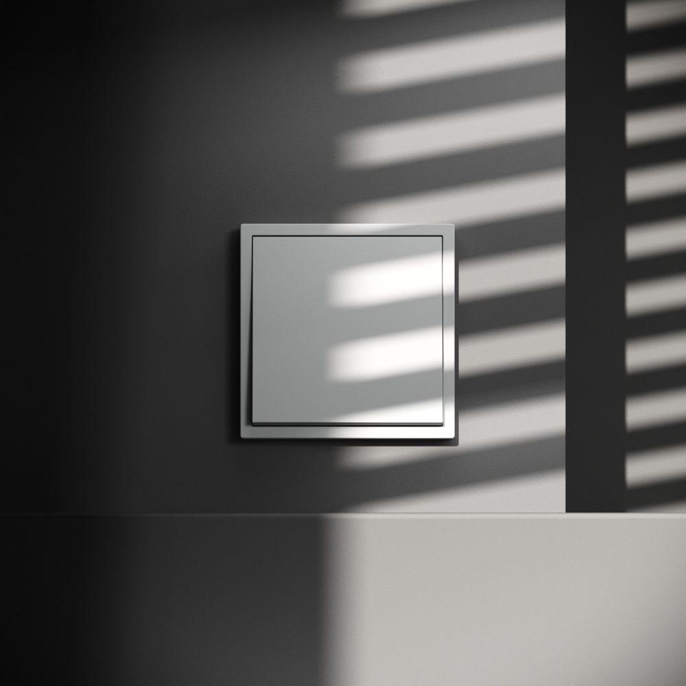 картинка Вывод кабеля VOLTUM S70, (белый матовый) VLS080202 от магазина pro-decor.kz