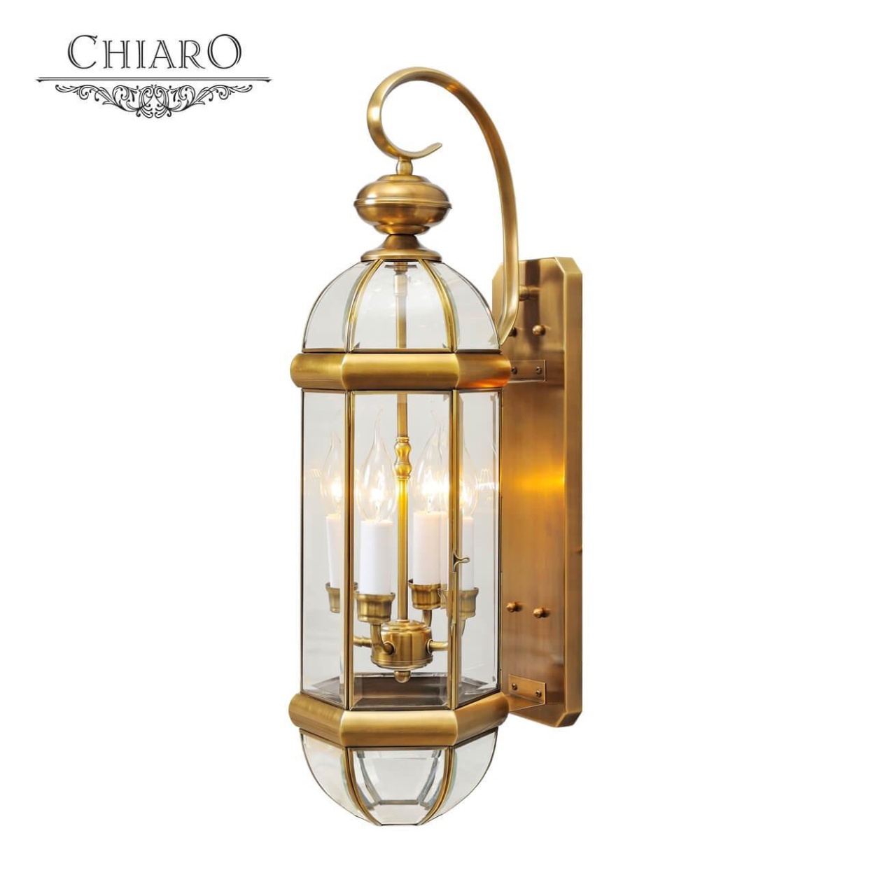 картинка Уличный настенный светильник Chiaro Мидос 802020504 от магазина pro-decor.kz
