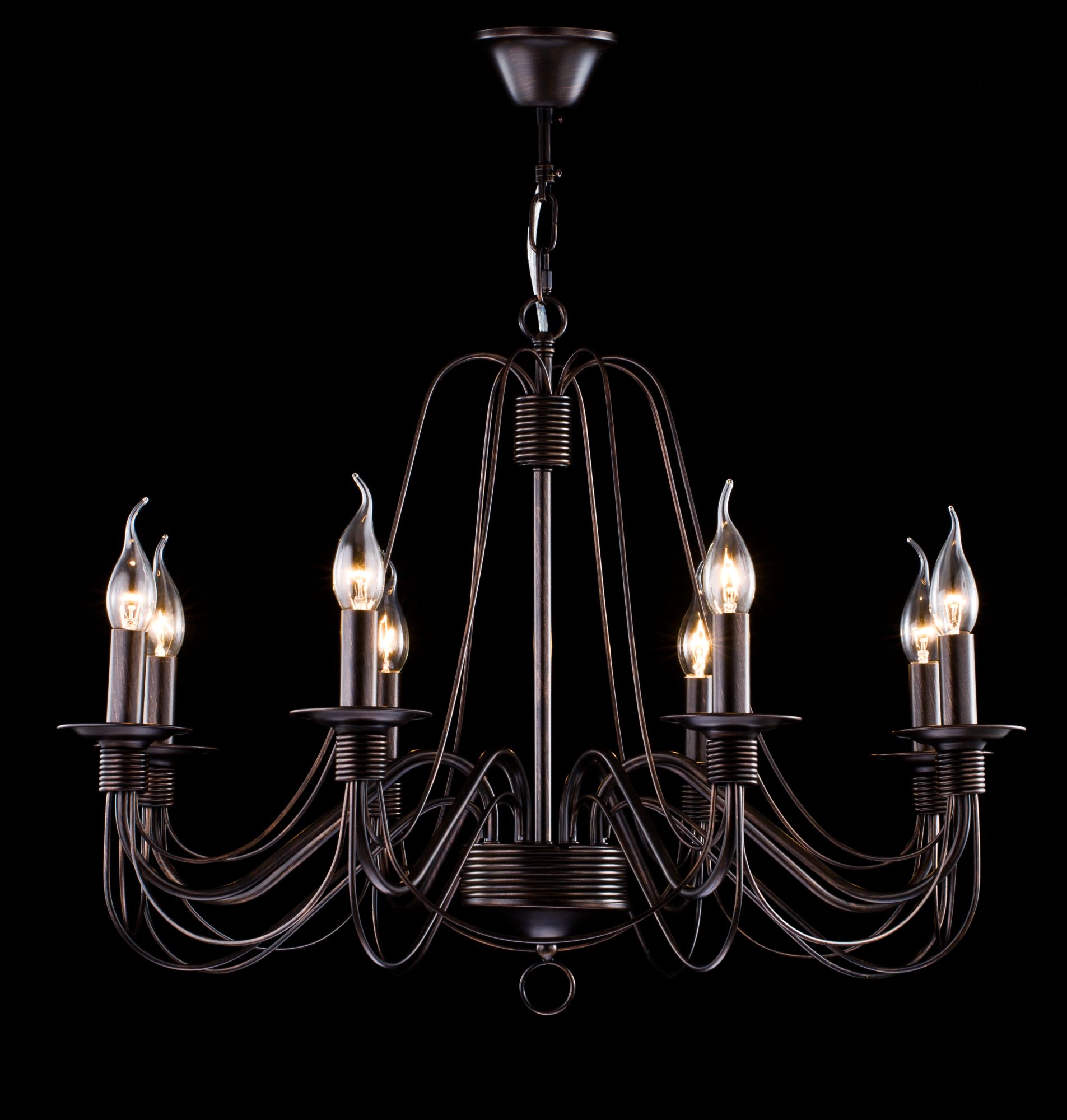 картинка Подвесная люстра Freya Velia FR2046-PL-08-BR магазин pro-decor.kz являющийся официальным дистрибьютором в Казахстане картинка Подвесная люстра Freya Velia FR2046-PL-08-BR от магазина pro-decor.kz