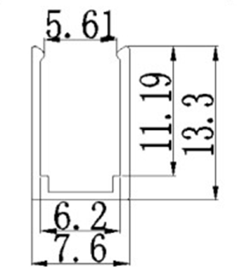 картинка Алюминиевый монтажный профиль для ленты SWG от магазина pro-decor.kz