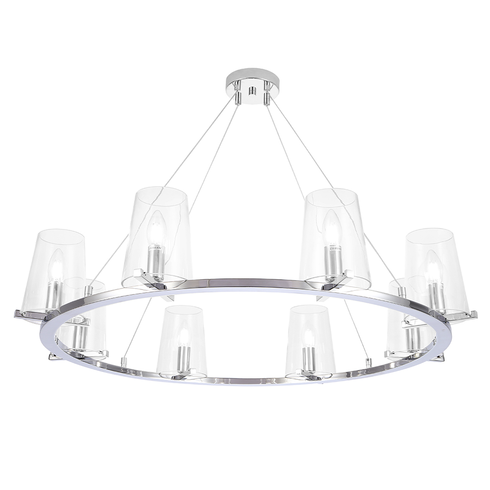 картинка Подвесной светильник Crystal Lux MEDICI SP8 Crystal Lux 2430/308 магазин pro-decor.kz являющийся официальным дистрибьютором в Казахстане картинка Подвесной светильник Crystal Lux MEDICI SP8 Crystal Lux 2430/308 от магазина pro-decor.kz