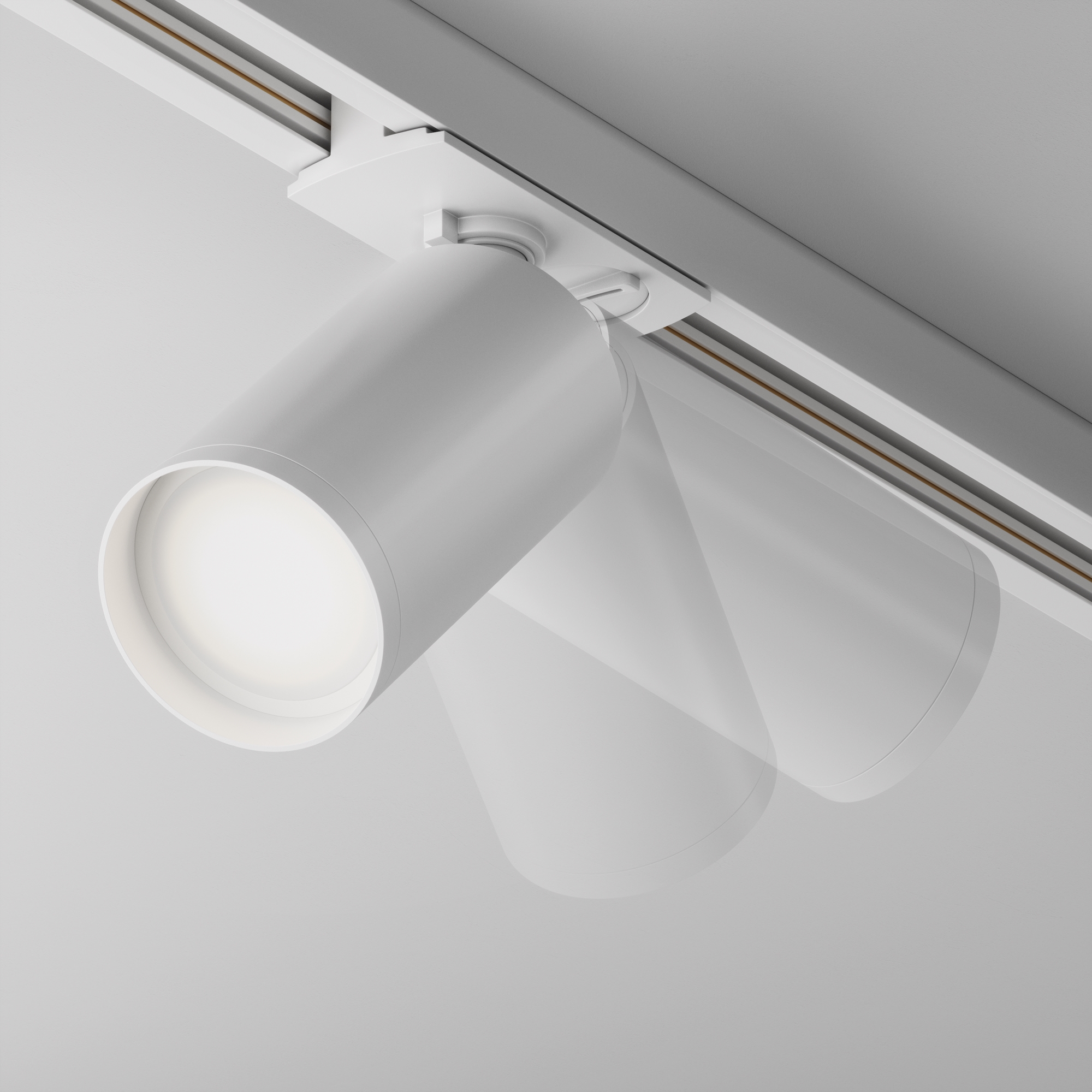 картинка Трековый светильник Technical TR020-1-GU10-W от магазина pro-decor.kz