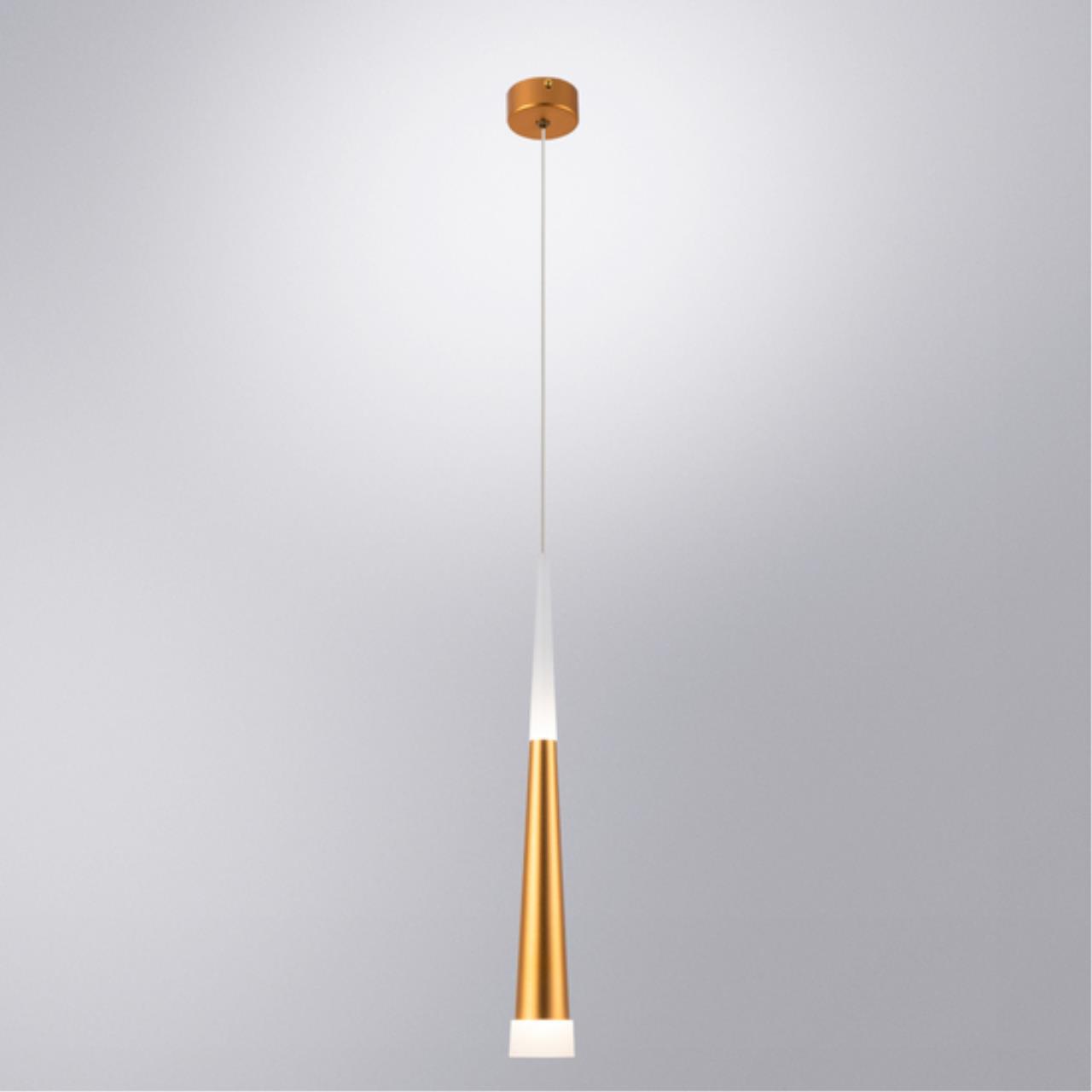 картинка Подвесной светодиодный светильник Arte Lamp Sabik A6010SP-1SG от магазина pro-decor.kz