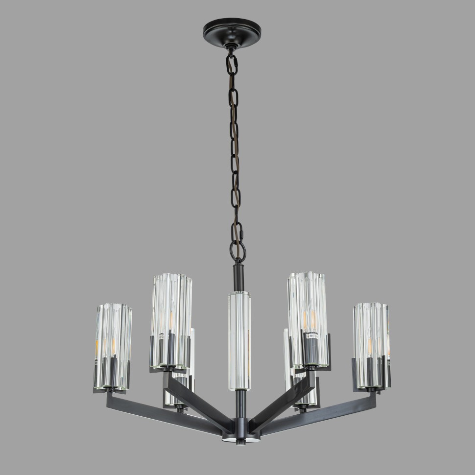 картинка Подвесная люстра Belfast Malone 6035-6 BL CL  от магазина pro-decor.kz