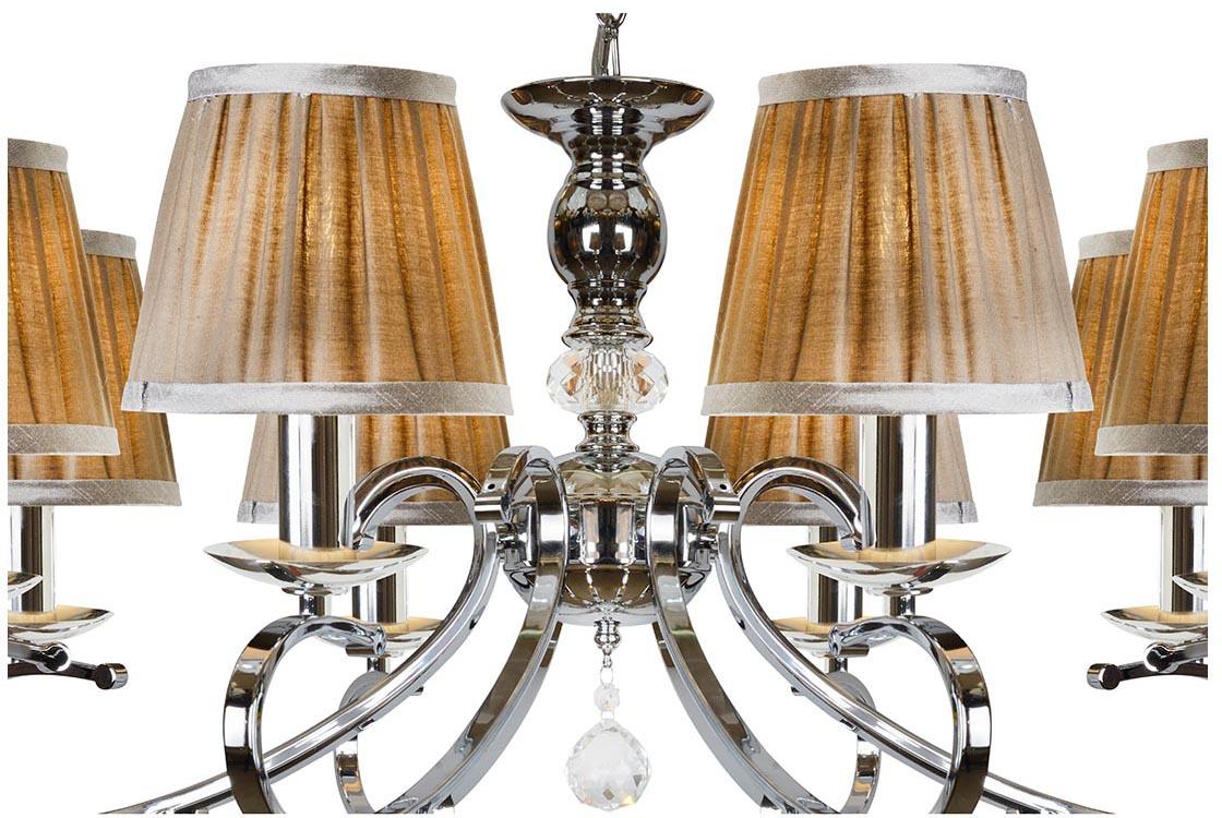 картинка Подвесная люстра iLamp Holiday RM6116/8CR от магазина pro-decor.kz