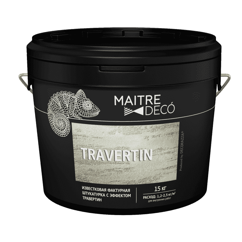 Купить Известковая штукатурка TRAVERTIN, 15 кг Известковая штукатурка TRAVERTIN, 15 кг