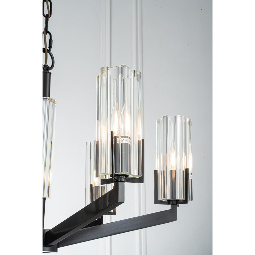 картинка Подвесная люстра Belfast Malone 6035-6 BL CL  от магазина pro-decor.kz