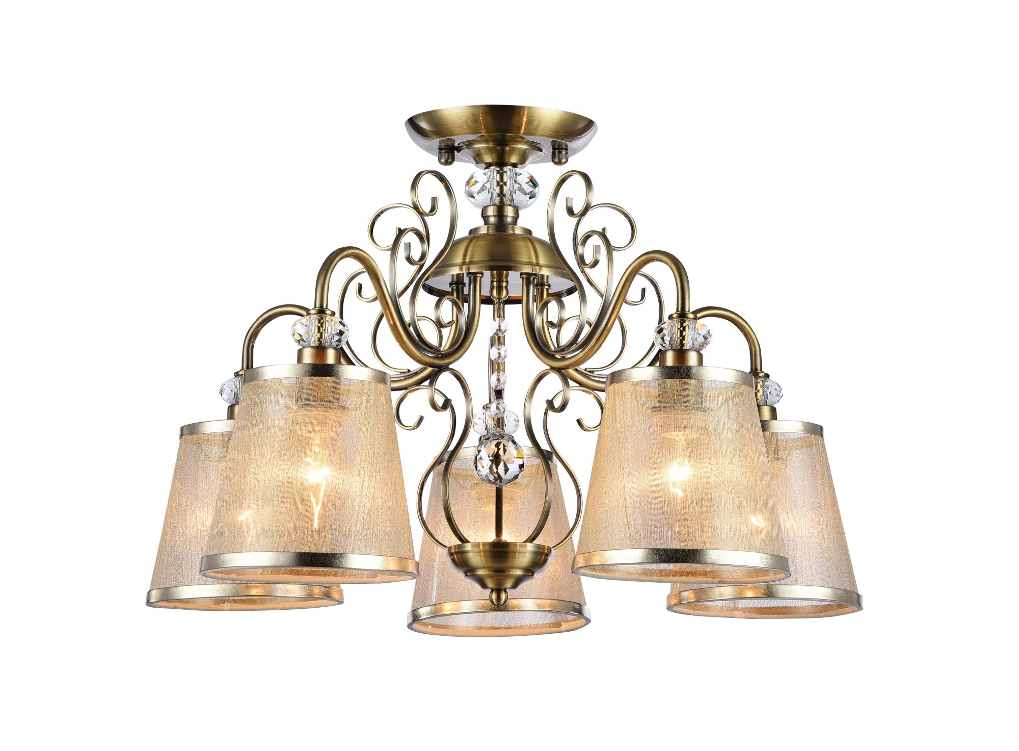 картинка Подвесная люстра Freya Driana FR2405-PL-05-BZ от магазина pro-decor.kz