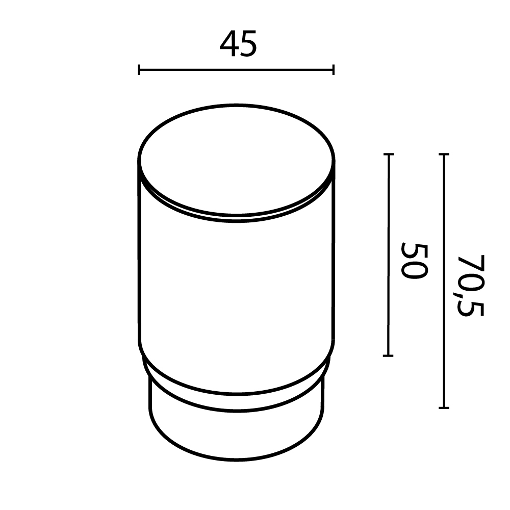 картинка Комплектующие для трековой системы Technical RingMAcr-5-W от магазина pro-decor.kz