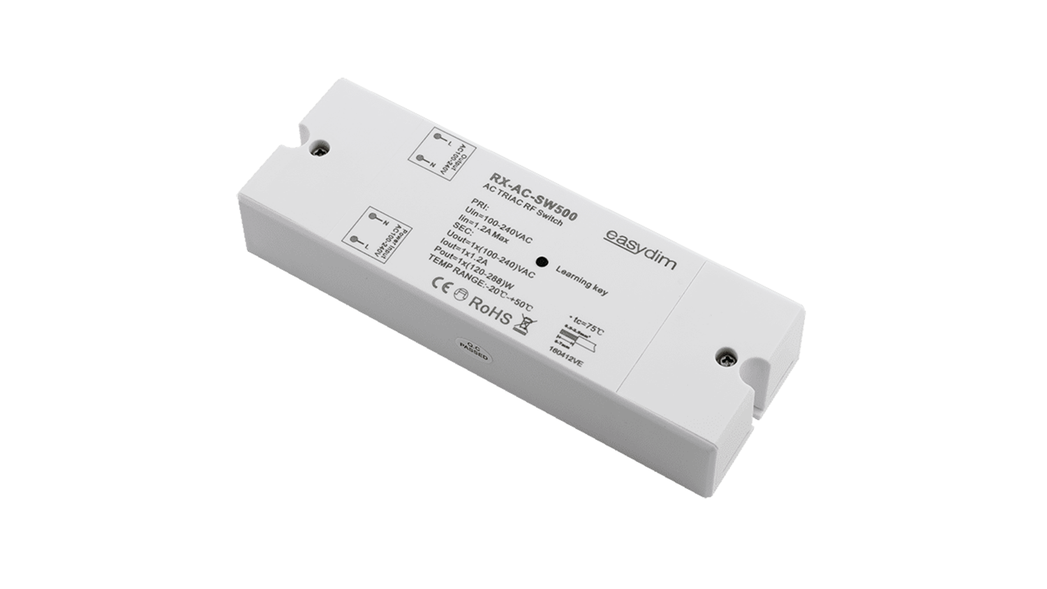 картинка Беспроводной выключательRX-AC-SW500 220В 500Вт от магазина pro-decor.kz