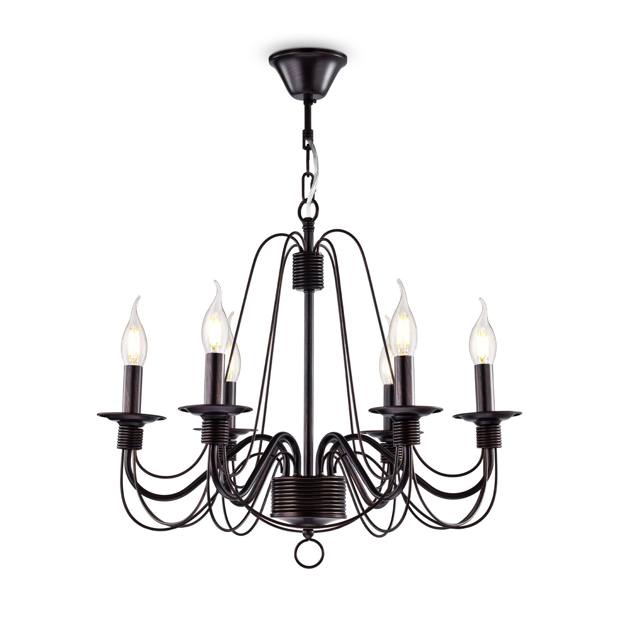 картинка Подвесная люстра Freya Velia FR2046-PL-06-BR магазин pro-decor.kz являющийся официальным дистрибьютором в Казахстане картинка Подвесная люстра Freya Velia FR2046-PL-06-BR от магазина pro-decor.kz