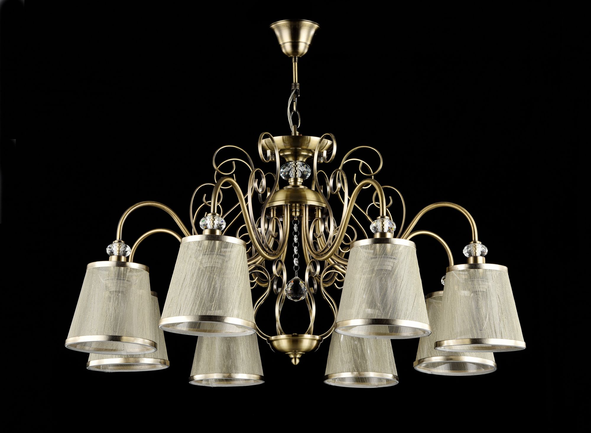 картинка Подвесная люстра Freya Driana FR2405-PL-08-BZ от магазина pro-decor.kz