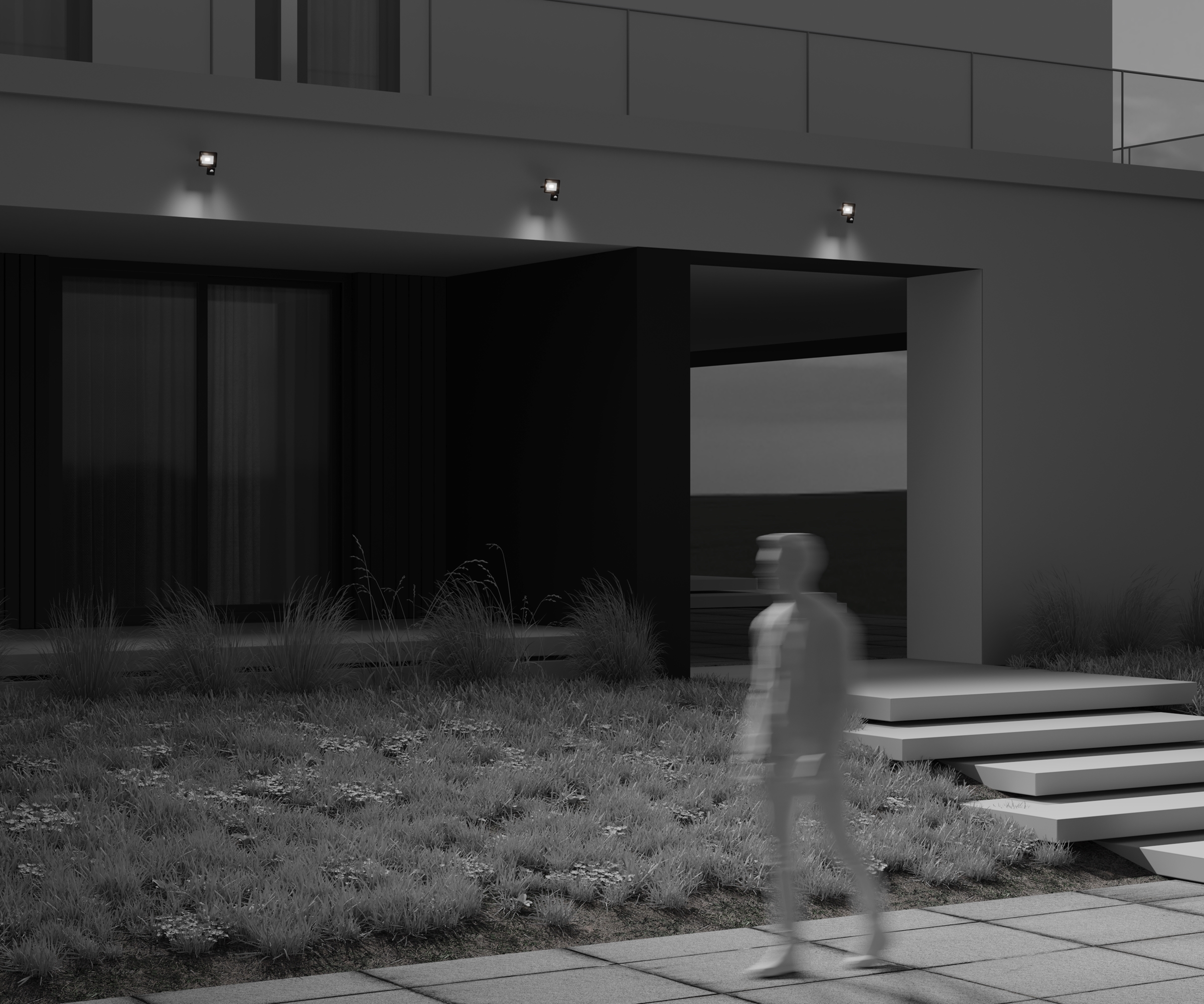 картинка Прожектор Outdoor FL001-L10B4KSR от магазина pro-decor.kz