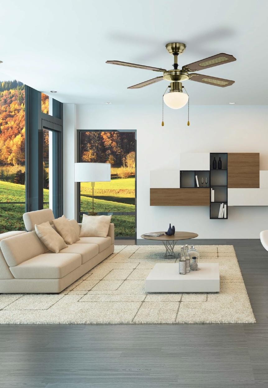 картинка 35039 Люстра - вентилятор EGLO TIGGANO от магазина pro-decor.kz