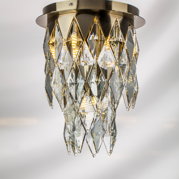 картинка 722063 Потолочный светильник LIMPIO 6х28W G9 БРОНЗА/ПРОЗРАЧНЫЙ от магазина pro-decor.kz