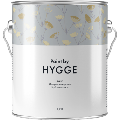 Купить Aster база C 2.7 л. HYGGE Paint (008) Aster база C 2.7 л. HYGGE Paint (008)