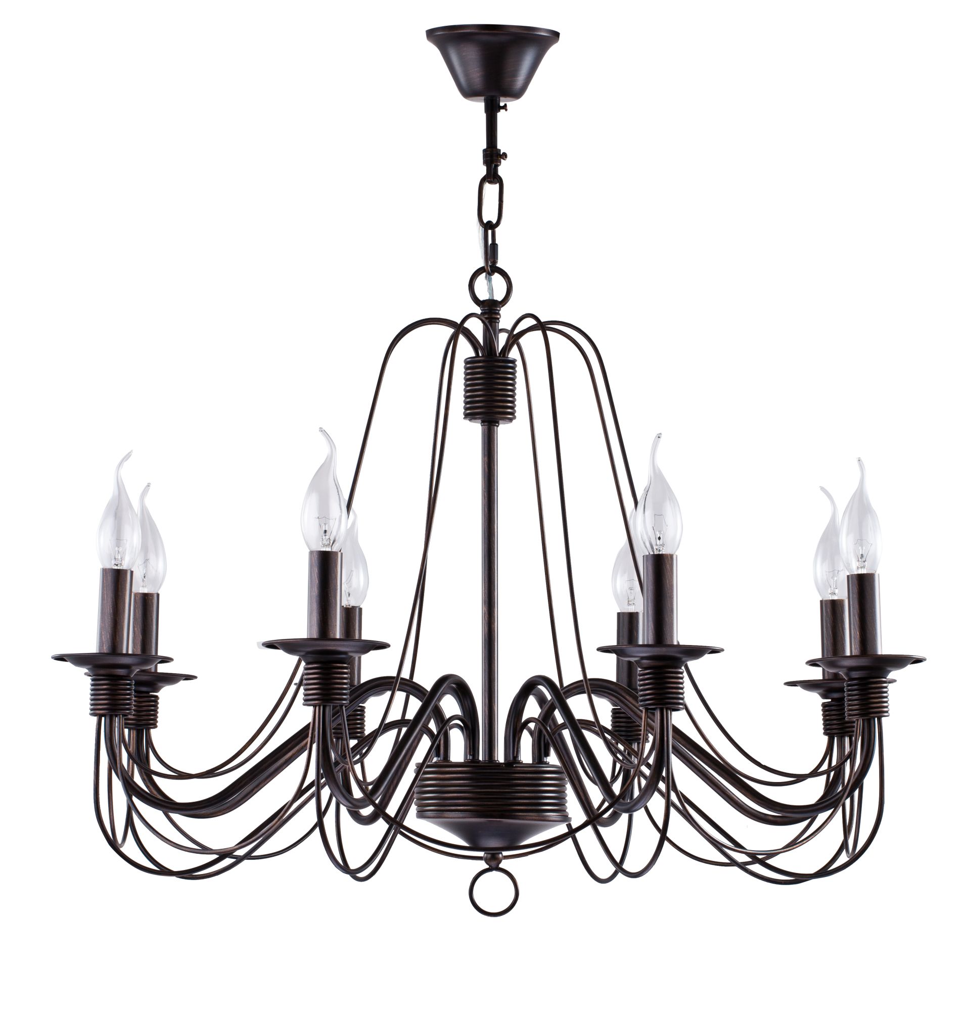 картинка Подвесная люстра Freya Velia FR2046-PL-08-BR магазин pro-decor.kz являющийся официальным дистрибьютором в Казахстане картинка Подвесная люстра Freya Velia FR2046-PL-08-BR от магазина pro-decor.kz