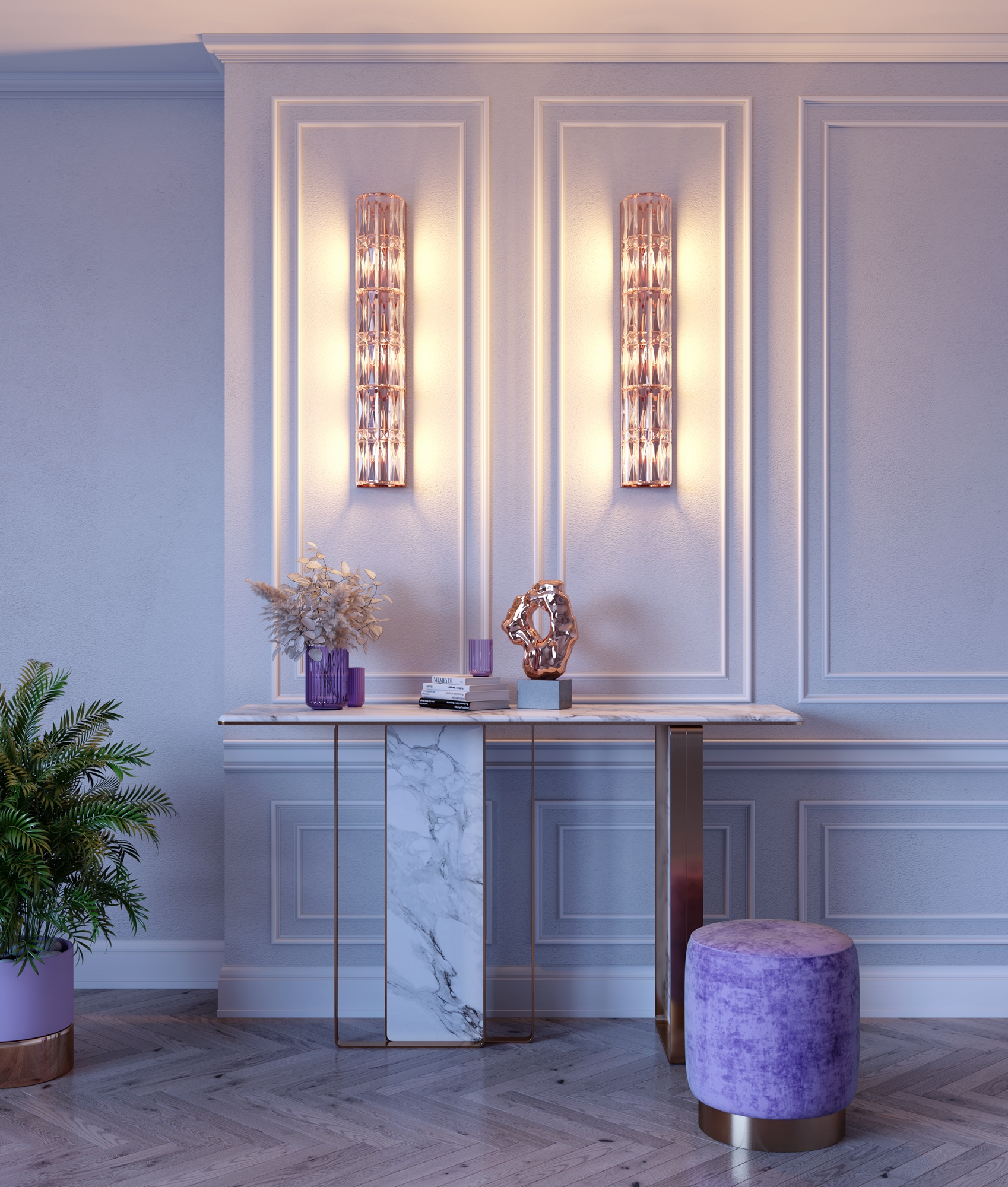 картинка Настенный светильник (бра) Maytoni MOD094WL-03G от магазина pro-decor.kz