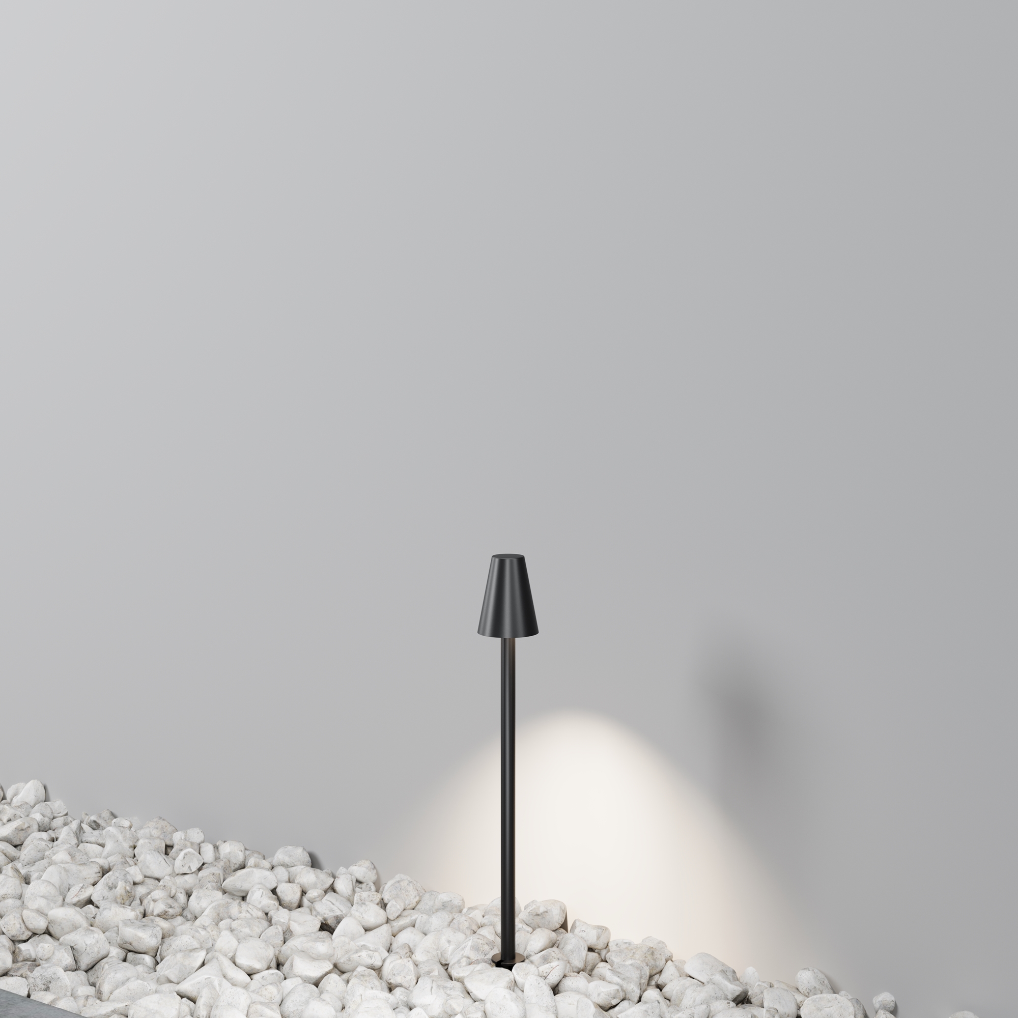 картинка Ландшафтный светильник Outdoor O504FL-L1B3K CANE от магазина pro-decor.kz