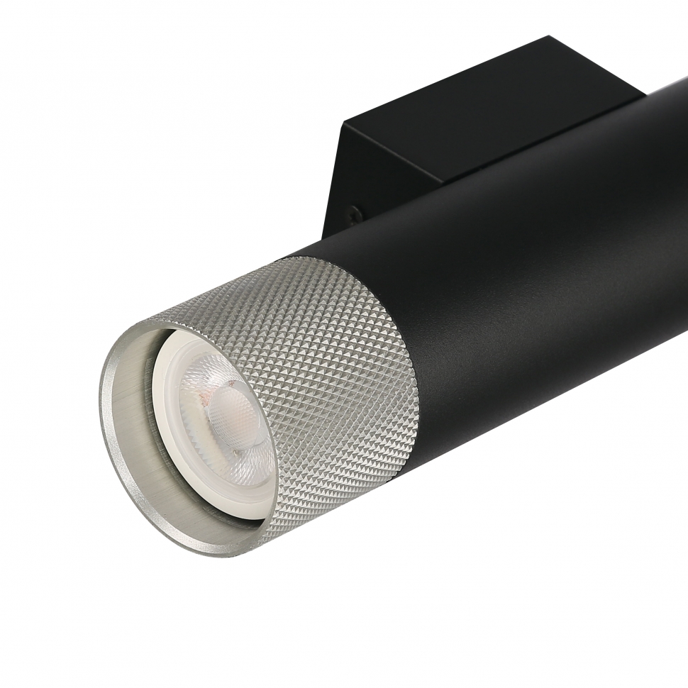 картинка Светильник настенный iLedex Delta iLedex 2365-2 BK+SL от магазина pro-decor.kz