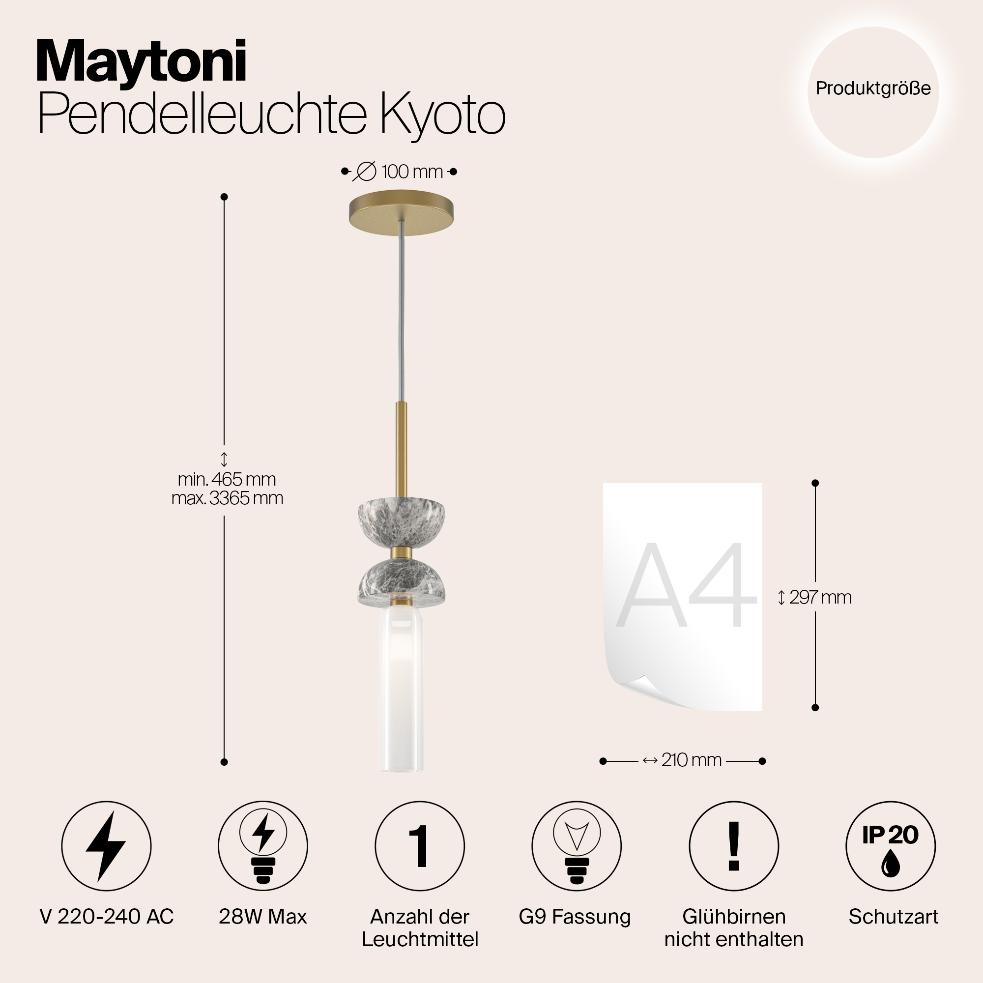 картинка Подвесной светильник Maytoni MOD178PL-01GR магазин pro-decor.kz являющийся официальным дистрибьютором в Казахстане картинка Подвесной светильник Maytoni MOD178PL-01GR от магазина pro-decor.kz