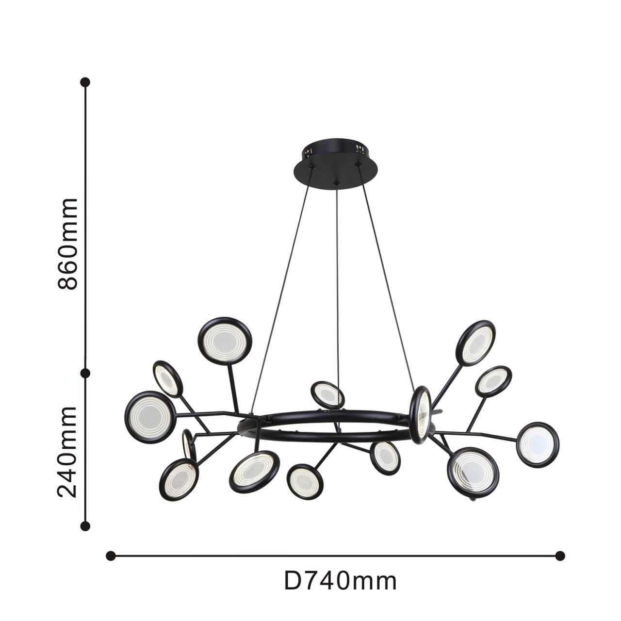 картинка Подвесной светильник Mugs 4252-15P от магазина pro-decor.kz