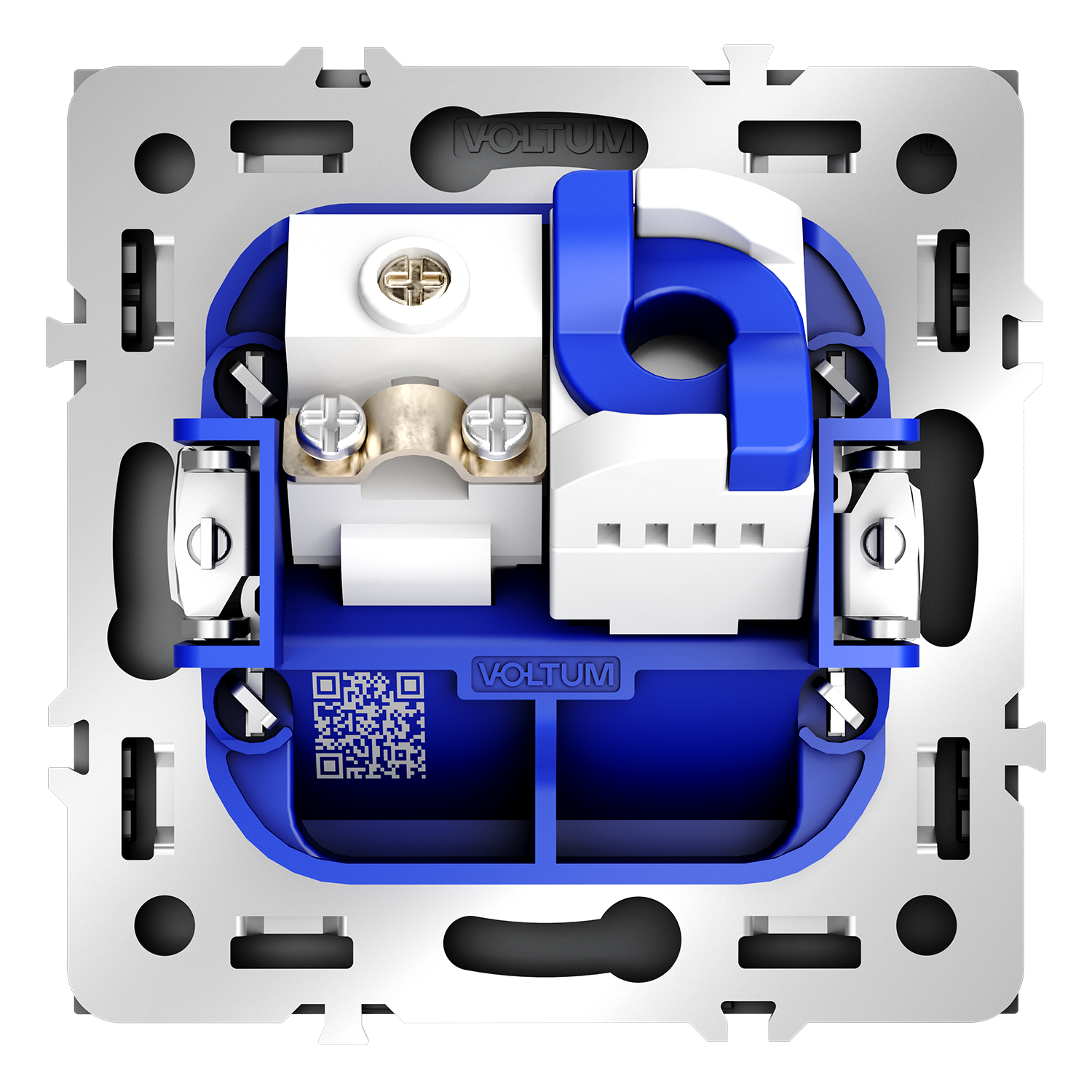 картинка Розетка телевизионная встраиваемая VOLTUM S70 TV+RJ45 кат. 6, (графит) от магазина pro-decor.kz