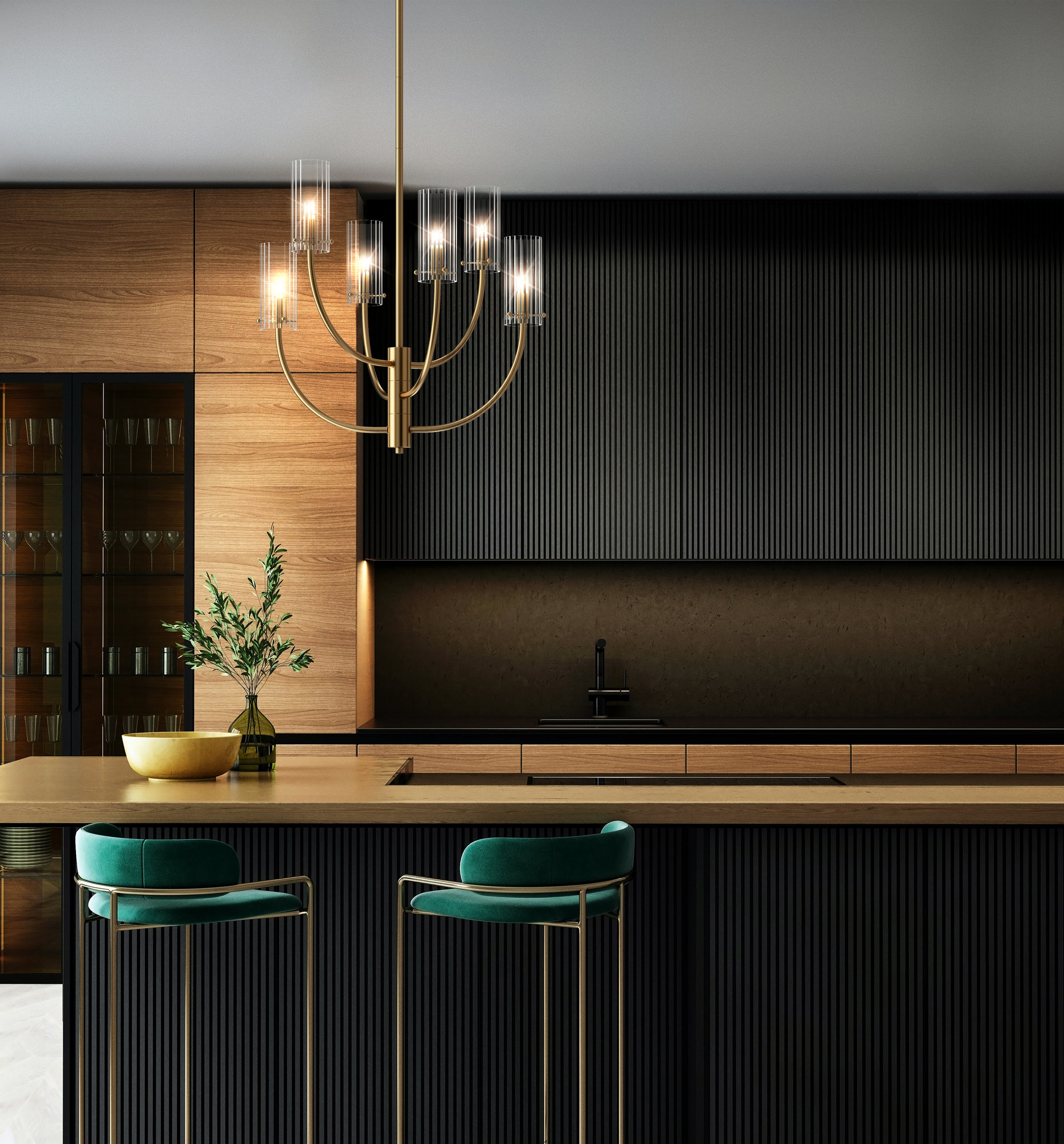 картинка Подвесной светильник Maytoni MOD223PL-06BS от магазина pro-decor.kz