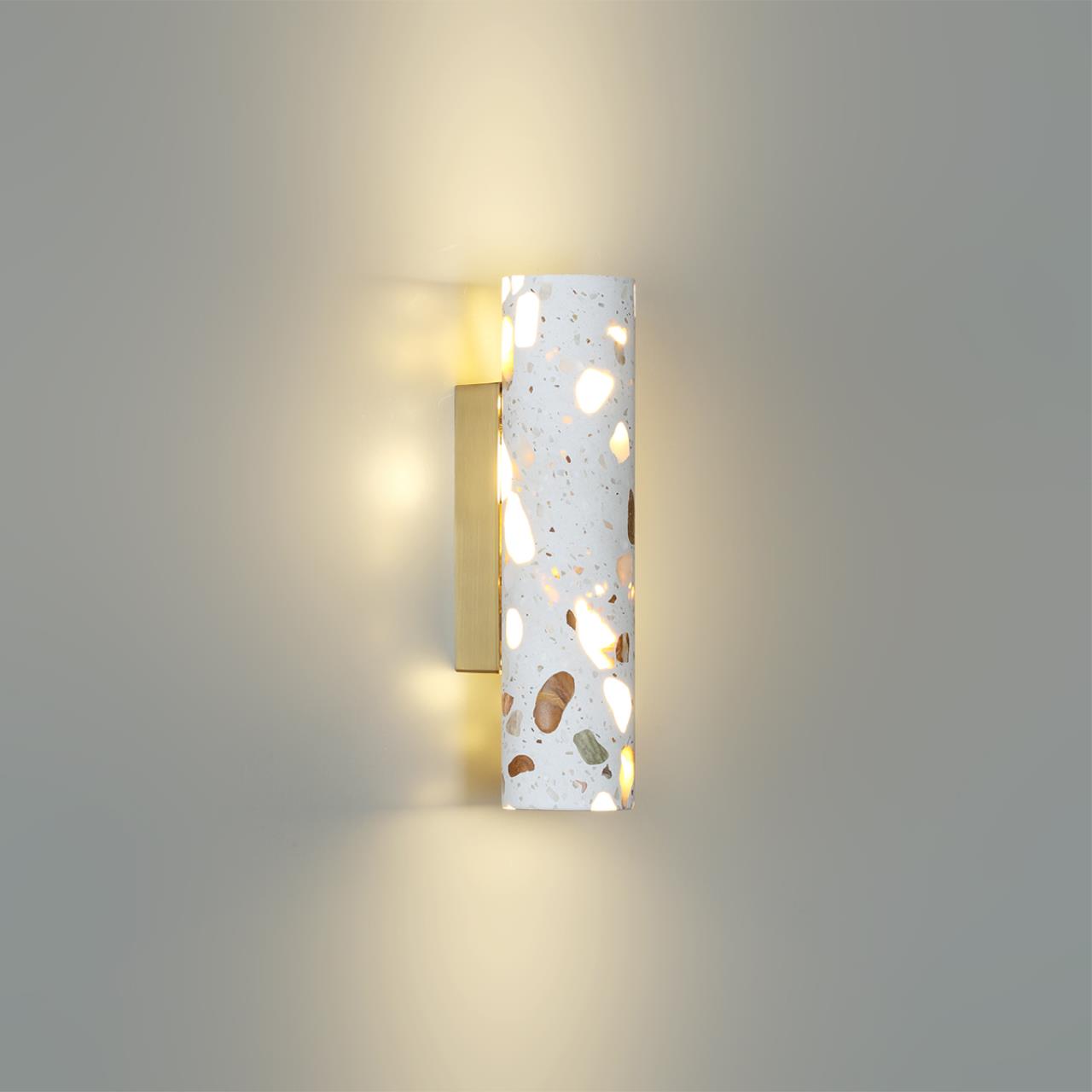 картинка 7012/12WL Odeon Light Настенный светильник TERRAZZO магазин pro-decor.kz являющийся официальным дистрибьютором в Казахстане картинка 7012/12WL Odeon Light Настенный светильник TERRAZZO от магазина pro-decor.kz