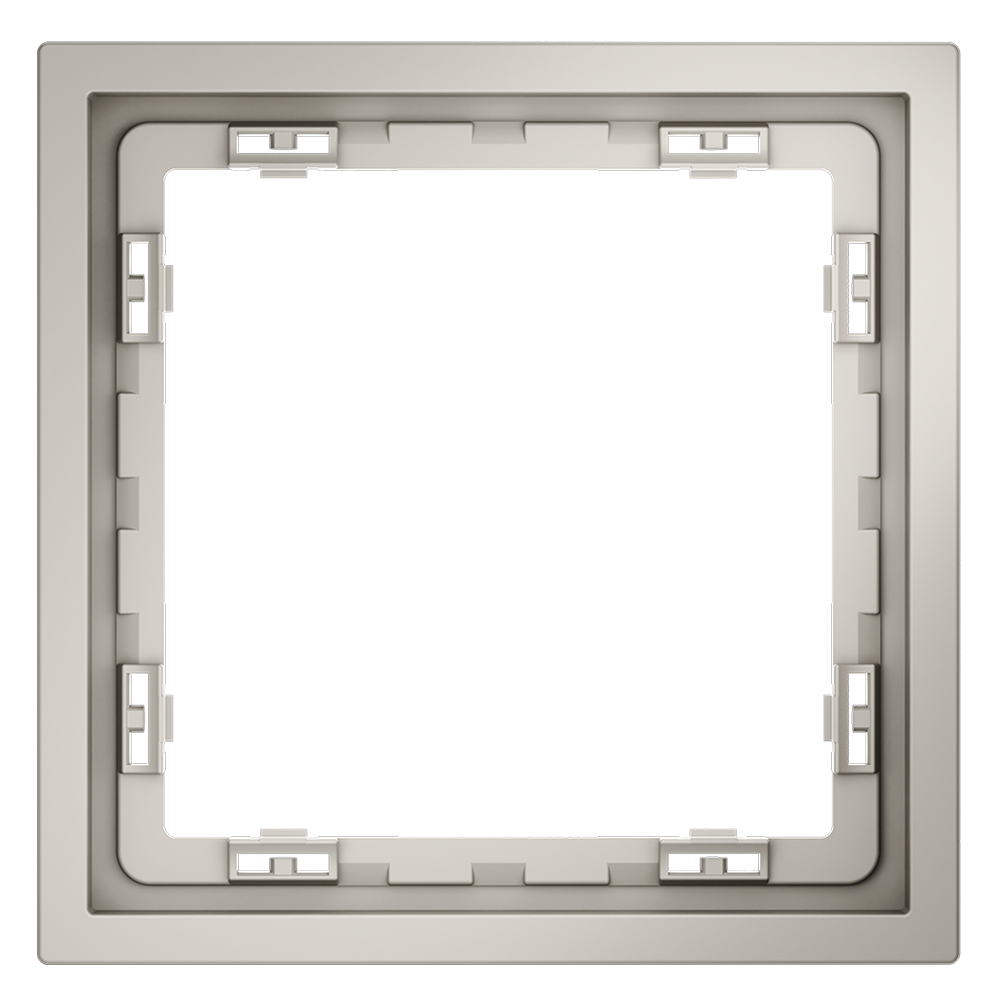 картинка Рамка пластиковая VOLTUM S70 на 1 пост, (кашемир) VLS100103 от магазина pro-decor.kz