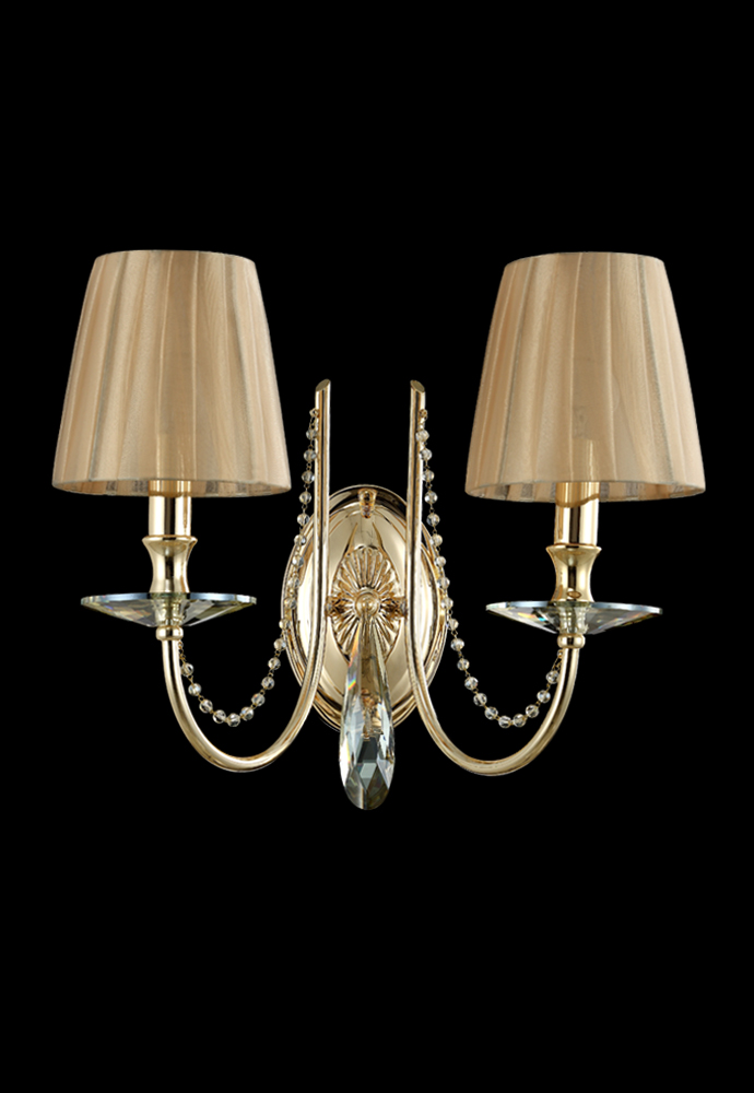 картинка абажур VICTORIA CARAMEL CRYSTAL LUX Абажур от магазина pro-decor.kz