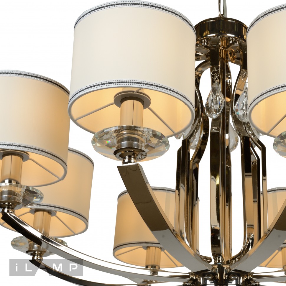 картинка Подвесная люстра iLamp Urban 88189/8 CR от магазина pro-decor.kz