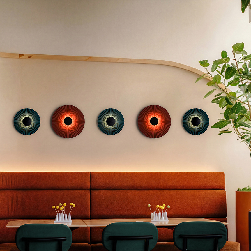 картинка Настенный светильник (бра) FR5634WL-L6DB Rotonda от магазина pro-decor.kz