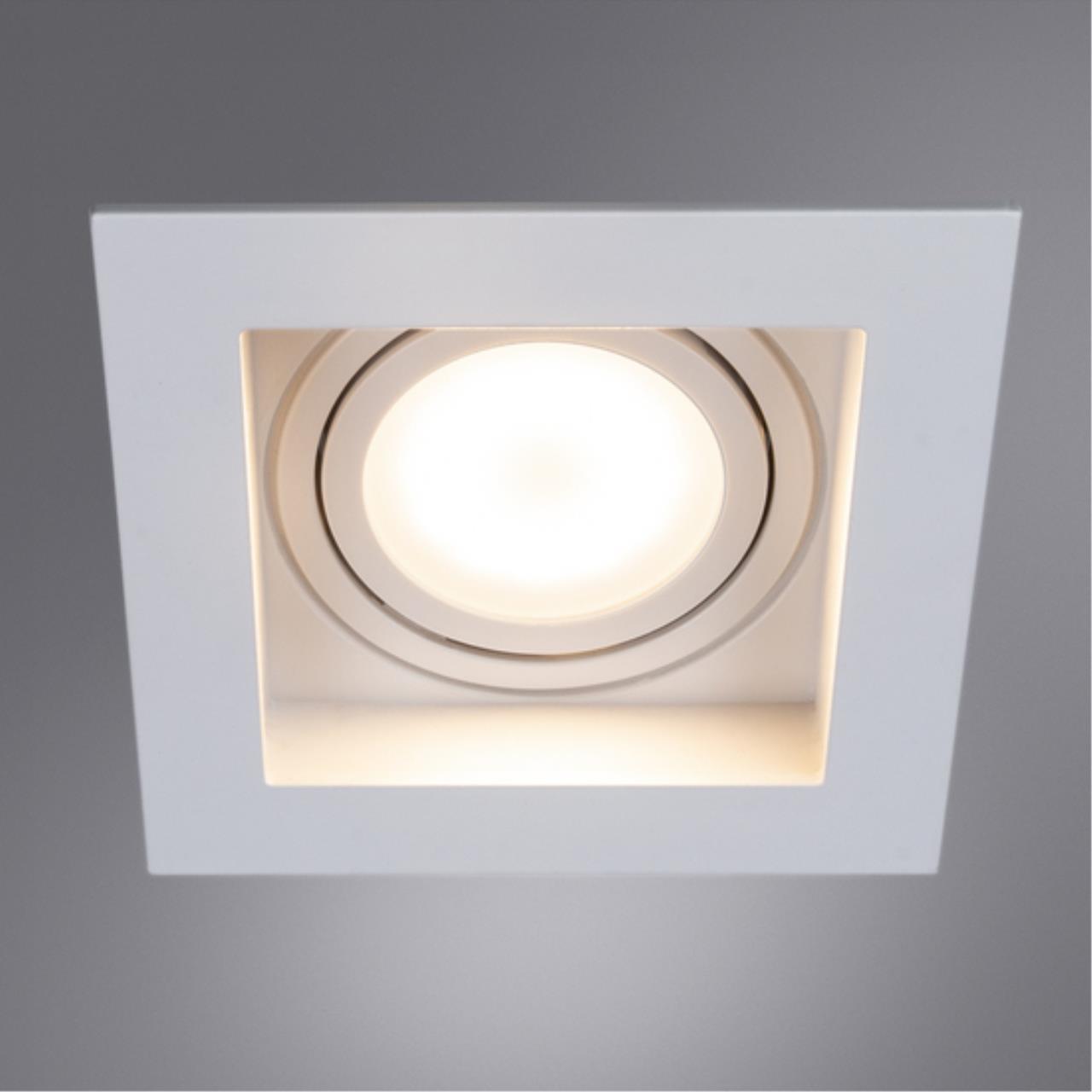 картинка Встраиваемый светильник Arte Lamp Simplex A6662PL-1WH от магазина pro-decor.kz