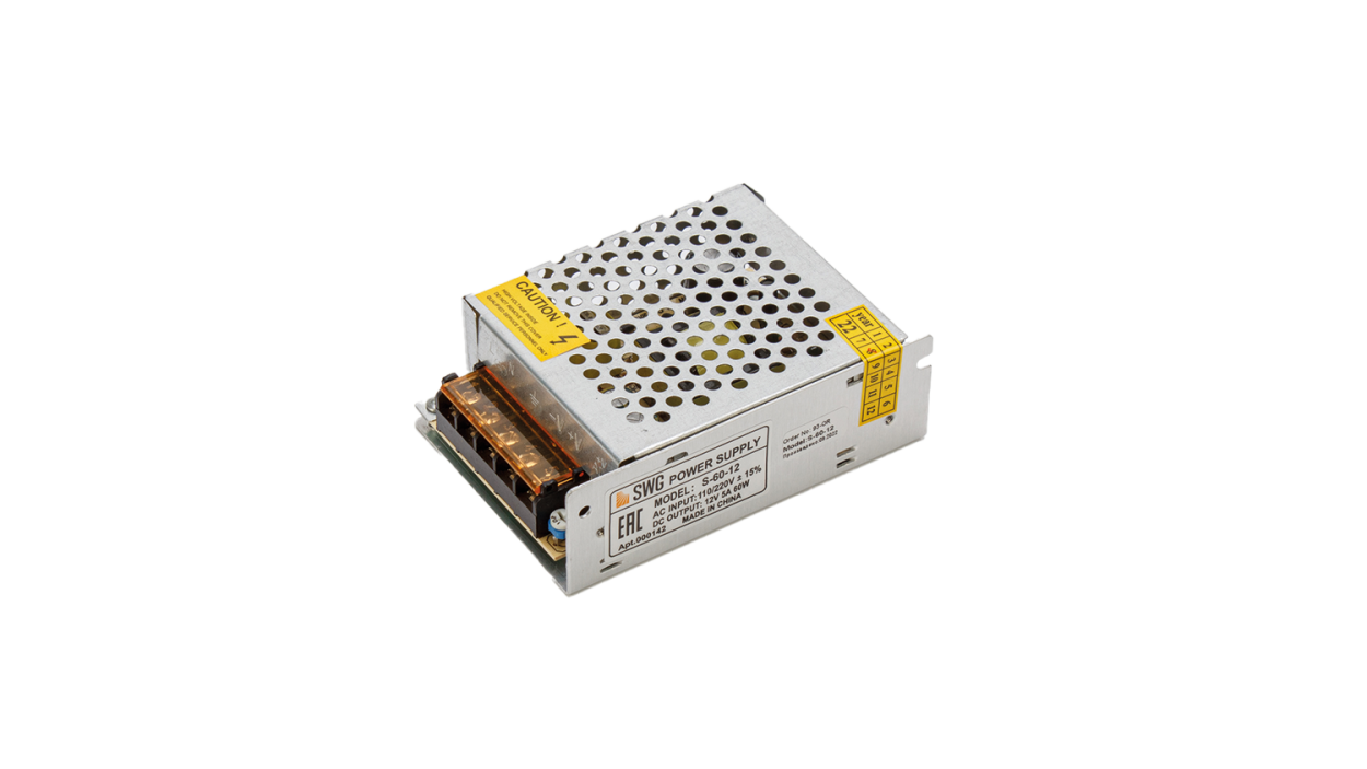 картинка Блок питания S-60-12 от магазина pro-decor.kz