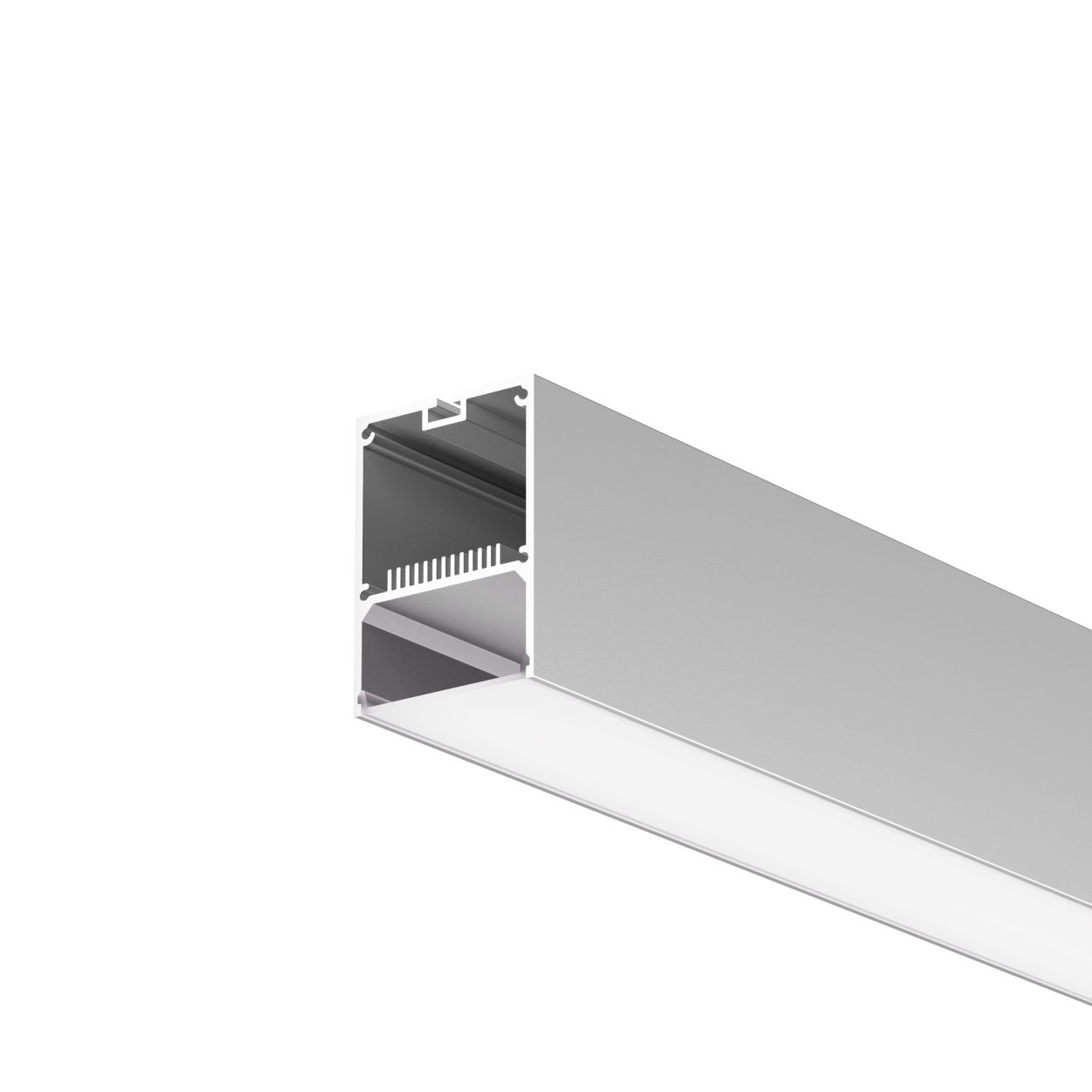 картинка Алюминиевый профиль накладной-подвесной 50х70 Maytoni ledstrip 633016 магазин pro-decor.kz являющийся официальным дистрибьютором в Казахстане картинка Алюминиевый профиль накладной-подвесной 50х70 Maytoni ledstrip 633016 от магазина pro-decor.kz